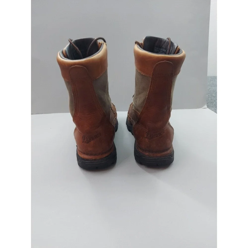 Danner Boots‎ Mens 9.5 Brown Leather Sharptail Goretex Sole Lace Up Work